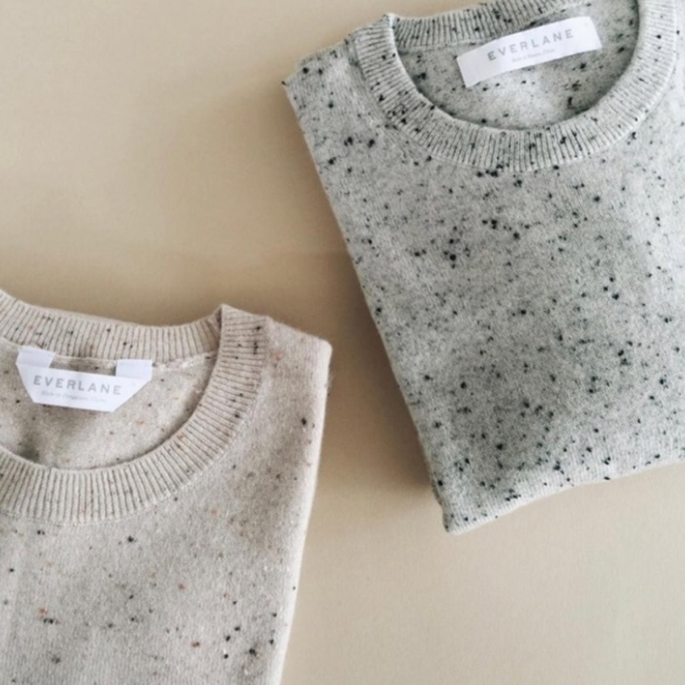 Everlane Donegal Cashmere Sweater, size S